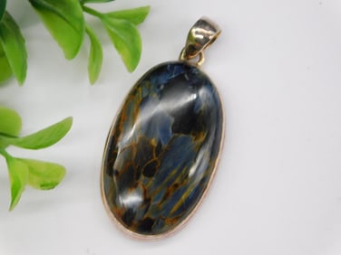 PIETERSITE PENDANT ROCK STONE LAPIDARY SPECIMEN