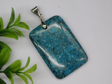 GENUINE STONE PENDANT ROCK STONE LAPIDARY SPECIMEN