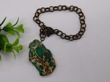 IMPRESSION JASPER BRACELET ROCK STONE LAPIDARY SPECIMEN