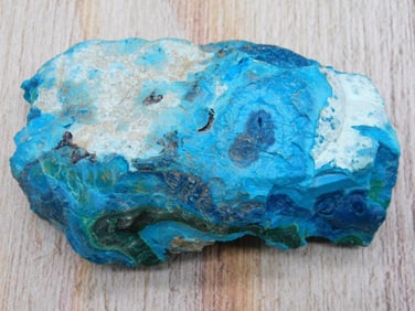 CHRYSOCOLLA WITH MALACHITE FORMATIONS ROCK STONE LAPIDARY SPECIMEN