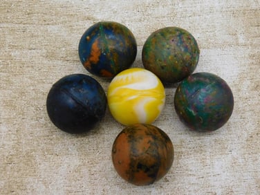VINTAGE BOUNCY BALLS RETRO TOYS
