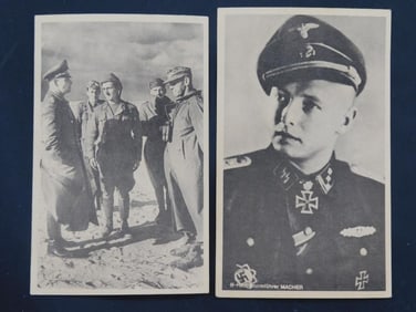 WORLD WAR II WWII MILITARY POSTCARDS VINTAGE ANTIQUE EPHEMERA