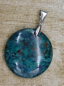 GENUINE STONE PENDANT ROCK STONE LAPIDARY SPECIMEN