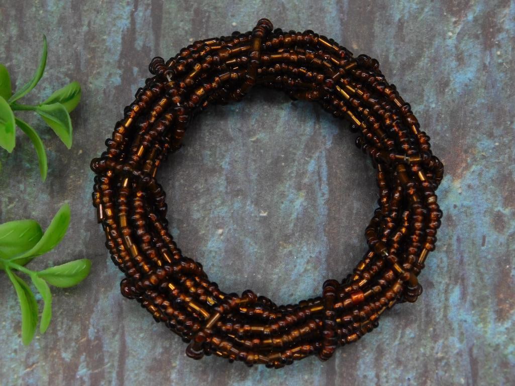 BEADED BRACELET: BEADED BRACELET