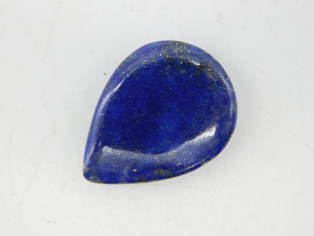 LAPIS LAZULI CABOCHON ROCK STONE LAPIDARY SPECIMEN: LAPIS LAZULI CABOCHON ROCK STONE LAPIDARY SPECIMEN