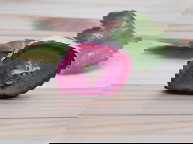 GEODE SLICE RING ROCK STONE LAPIDARY SPECIMEN