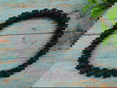 LAVA STONE BRACELET ROCK STONE LAPIDARY SPECIMEN