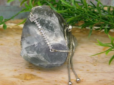 GENUINE STONE ADJUSTABLE BRACELET ROCK STONE LAPIDARY SPECIMEN