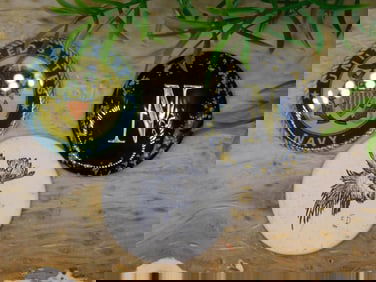 MIXED CABOCHON LOT ROCK STONE LAPIDARY SPECIMEN