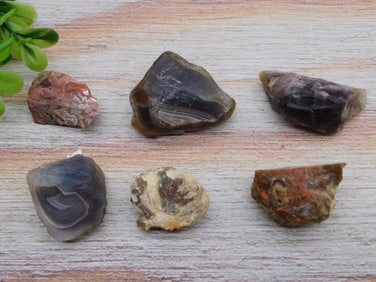 MIXED ROUGH ROCK ROCK STONE LAPIDARY SPECIMEN