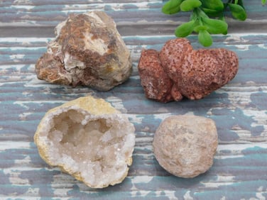 MIXED ROUGH ROCK ROCK STONE LAPIDARY SPECIMEN