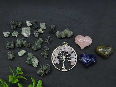 MIXED LOT ROCK STONE LAPIDARY SPECIMEN