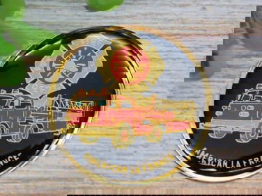 AMERICAN LA FRANCE CABOCHON MEDALLION