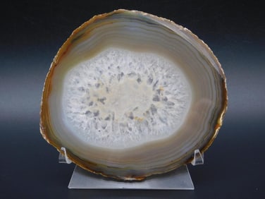 AGATE SLICE ROCK STONE LAPIDARY SPECIMEN