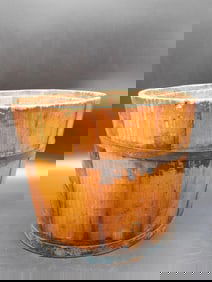 ANTIQUE WOODEN BUCKET