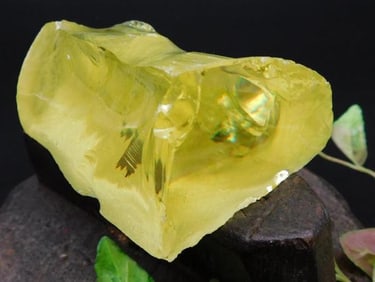 RARE MANHATTAN PROJECT GLASS LEADED FROM THE MANHATTAN PROJECT WORLD WAR II WW2 724 GRAMS