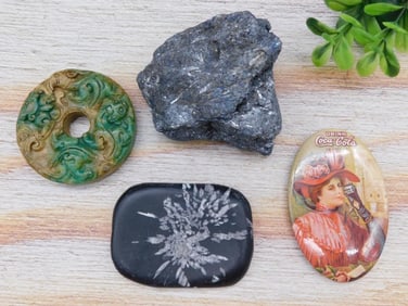 MIXED LOT ROCK STONE LAPIDARY SPECIMEN