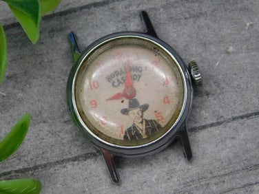 Hopalong Cassidy Vintage Watch Case