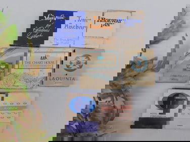 Lot of 7 Vintage Matchbooks from Hotels and Restaurants