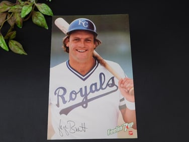 George Brett Feelin? 7UP Promotional Poster