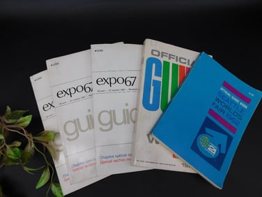 Collection of Official Expo 67 Guides and Booklets