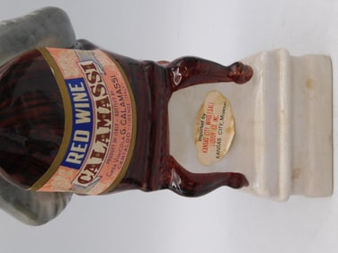 Italian Ceramic Elephant Decanter ? Made in Italy