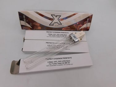 9W UV-C G23 2-Pin Bulb for Turbo Twist
