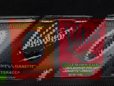 Vintage Prince Albert and Velvet Tobacco Tins