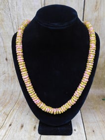 AFRICAN TRADE BEADS ROCK STONE LAPIDARY SPECIMEN