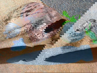 MIXED LOT ROCK STONE LAPIDARY SPECIMEN