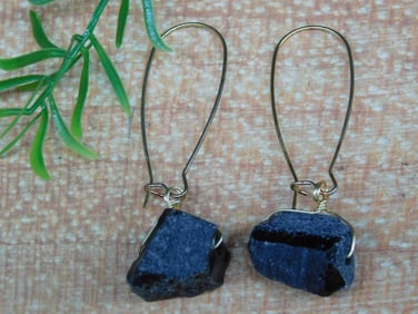 STONE EARRINGS ROCK STONE LAPIDARY SPECIMEN