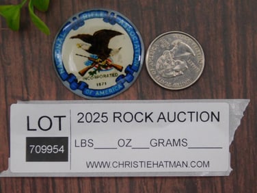 National Rifle Association Incorporation Pin, 1871 Design