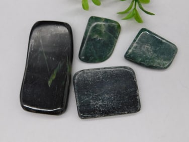 Nephrite Jade Pieces ROCK STONE LAPIDARY SPECIMEN