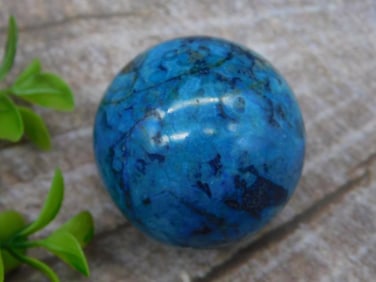 Polished Blue Sphere Estimated in Grams ROCK STONE LAPIDARY SPECIMEN