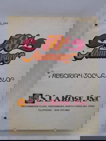 S. La Rose Precision Tool Catalog 50th Anniversary