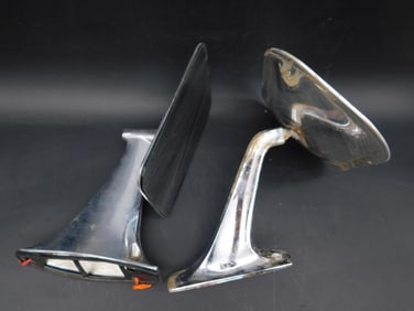 1970S CHEVROLET MIRRORS VINTAGE ANTIQUE AUTOMOBILIA