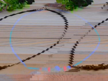 MIXED STONE NECKLACE ROCK STONE LAPIDARY SPECIMEN