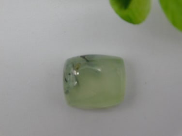 PREHNITE CABOCHON ROCK STONE LAPIDARY SPECIMEN