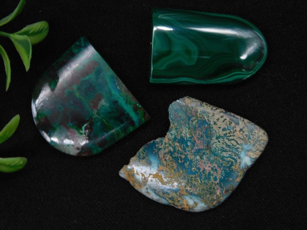 MIXED ROCK STONE LAPIDARY SPECIMEN: MIXED ROCK STONE LAPIDARY SPECIMEN