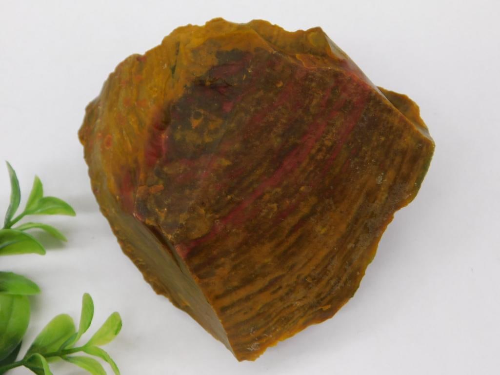 Natural Jasper Stone Specimen, 288 Grams: Natural Jasper Stone Specimen, 288 Grams