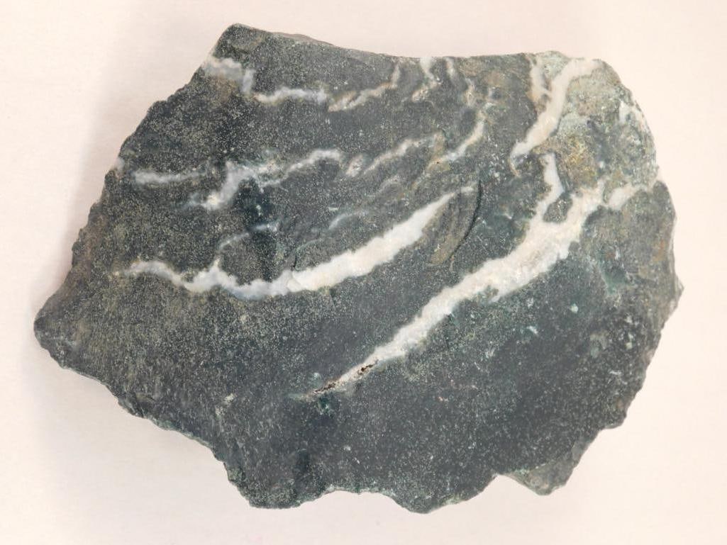 ZEBRA ROCK STONE LAPIDARY SPECIMEN: ZEBRA ROCK STONE LAPIDARY SPECIMEN