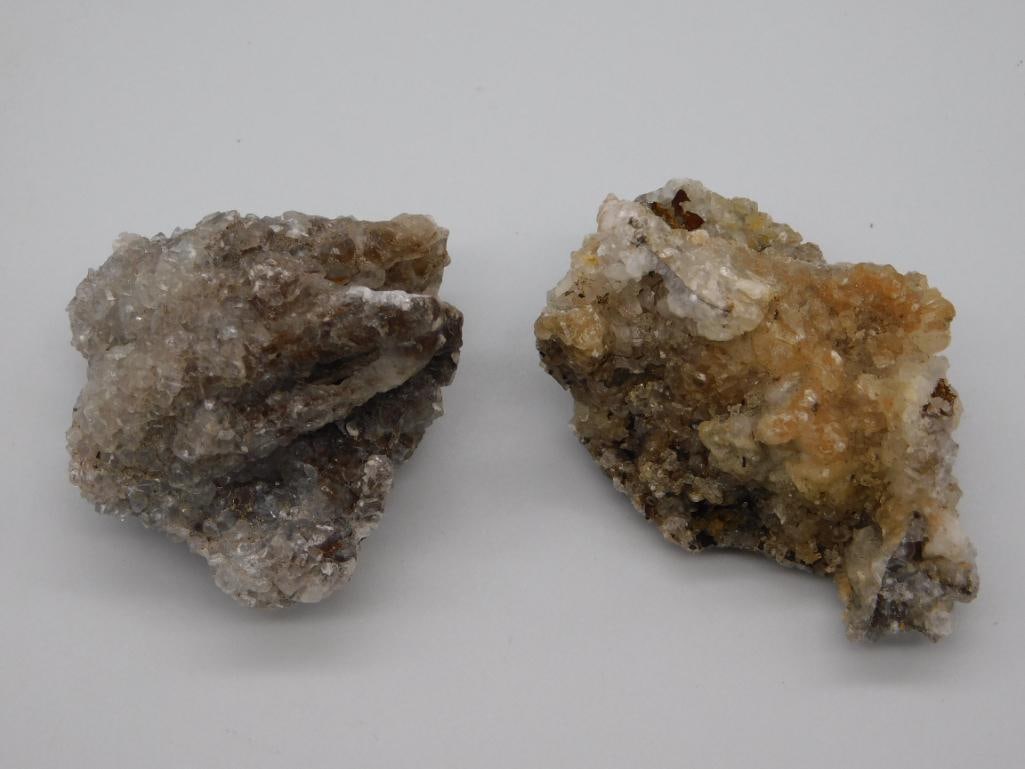 DRUZY CHALCEDONY ROCK STONE LAPIDARY SPECIMEN (1 of 2)