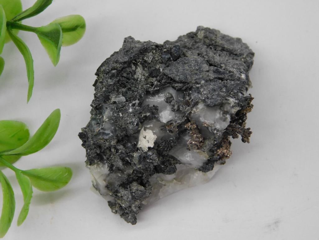 Silver formations on Mineral Specimen Rock Stone Lapidary Specimen (1 of 2)