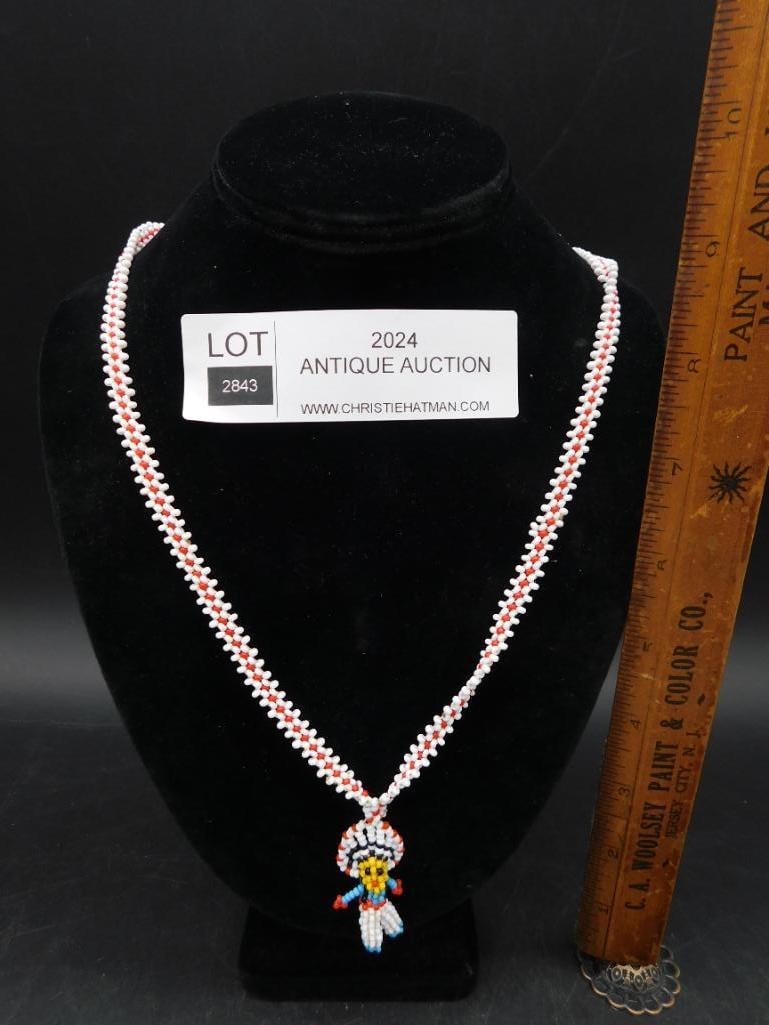 SEED BEAD NECKLACE - 3