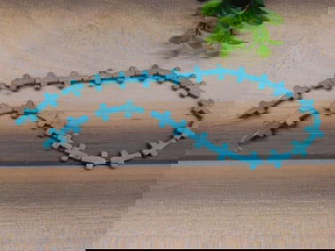 STONE CROSS BEADS ROCK STONE LAPIDARY SPECIMEN