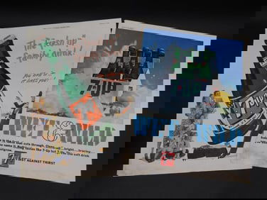 7-UP ADVERTISING INSERT VINTAGE ANTIQUE