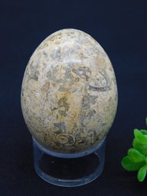 STONE EGG ROCK STONE LAPIDARY SPECIMEN