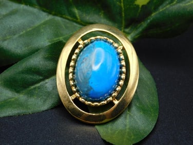 TURQUOISE PENDANT ROCK STONE LAPIDARY SPECIMEN