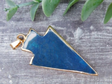 AGATE PENDANT ROCK STONE LAPIDARY SPECIMEN