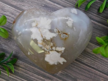 HATMANS FLOWER PETAL AGATE ROCK STONE LAPIDARY SPECIMEN